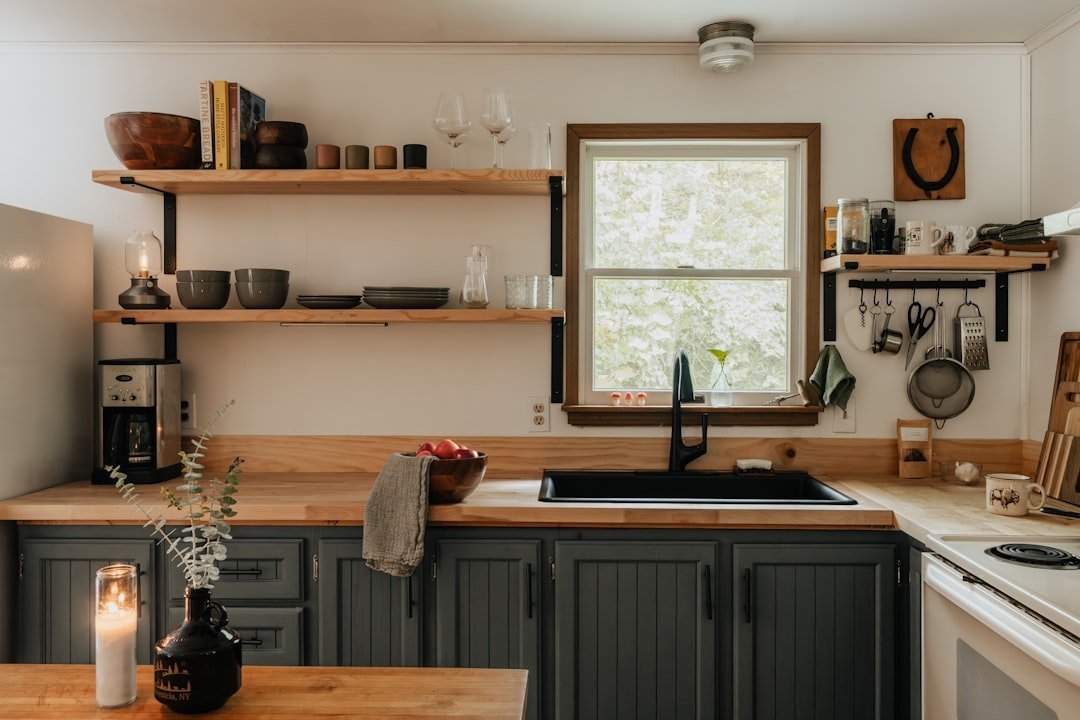 #7 - Open Shelving Loaded with Mismatched Items (Image Credits: Unsplash)