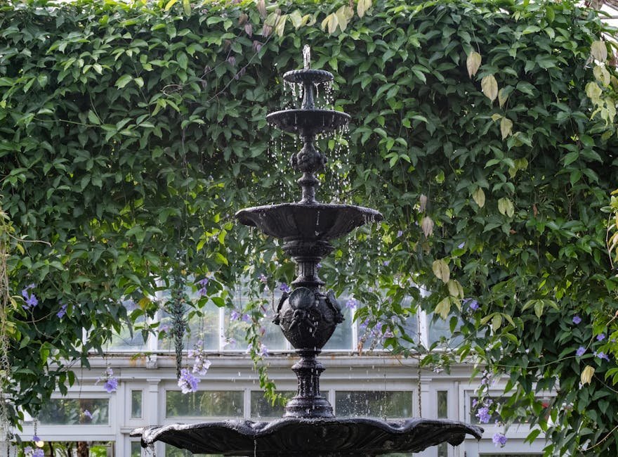 #12 &ndash; Freestanding Plug-In Water Fountains With Visible Cords (Image Credits: Pexels)