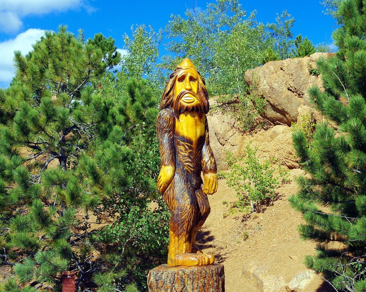 #7 &ndash; Oversized Bigfoot or Sasquatch Yard Figures (Image Credits: Pixabay)