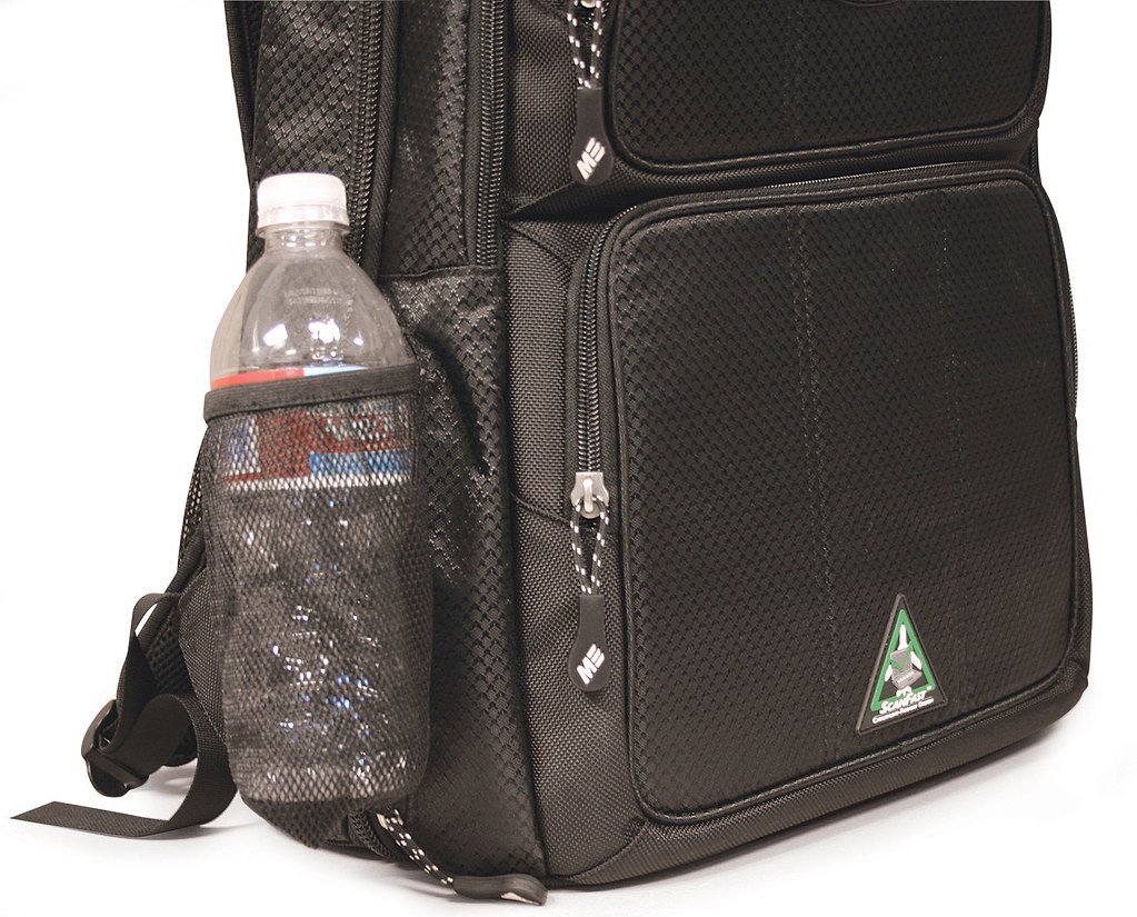 #10 - Bringing a Full Water Bottle to the Security Line (Mobile Edge Laptop Cases, Flickr, CC BY-SA 2.0)