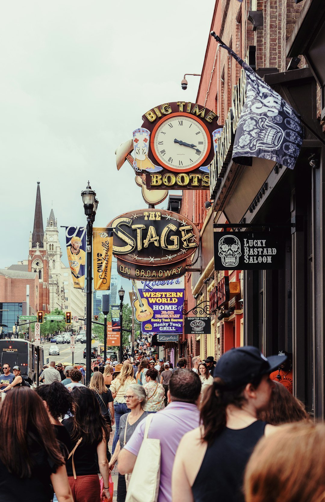 #12 - Nashville, Tennessee: Broadway Is a Sauna With a Live Soundtrack (Image Credits: Unsplash)