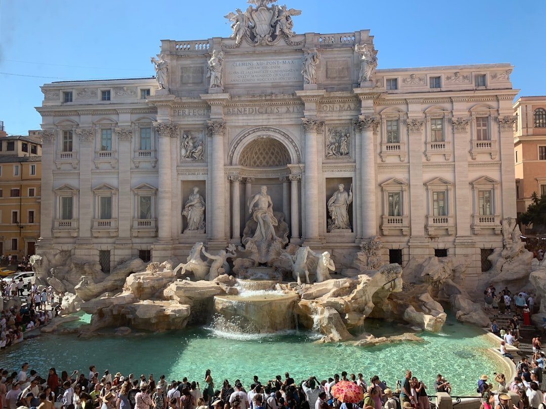 #1 - The Trevi Fountain, Rome: Up to 70,000 Visitors a Day at a Fountain You Can Barely See (Image Credits: Unsplash)