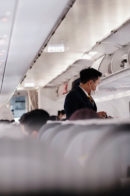 #3 - Physically Touching the Flight Attendant to Get Attention (Image Credits: Pexels)