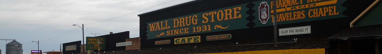 #3 - Wall Drug, South Dakota (This file was derived from:  Wall Drug.jpg:, CC BY-SA 2.0)