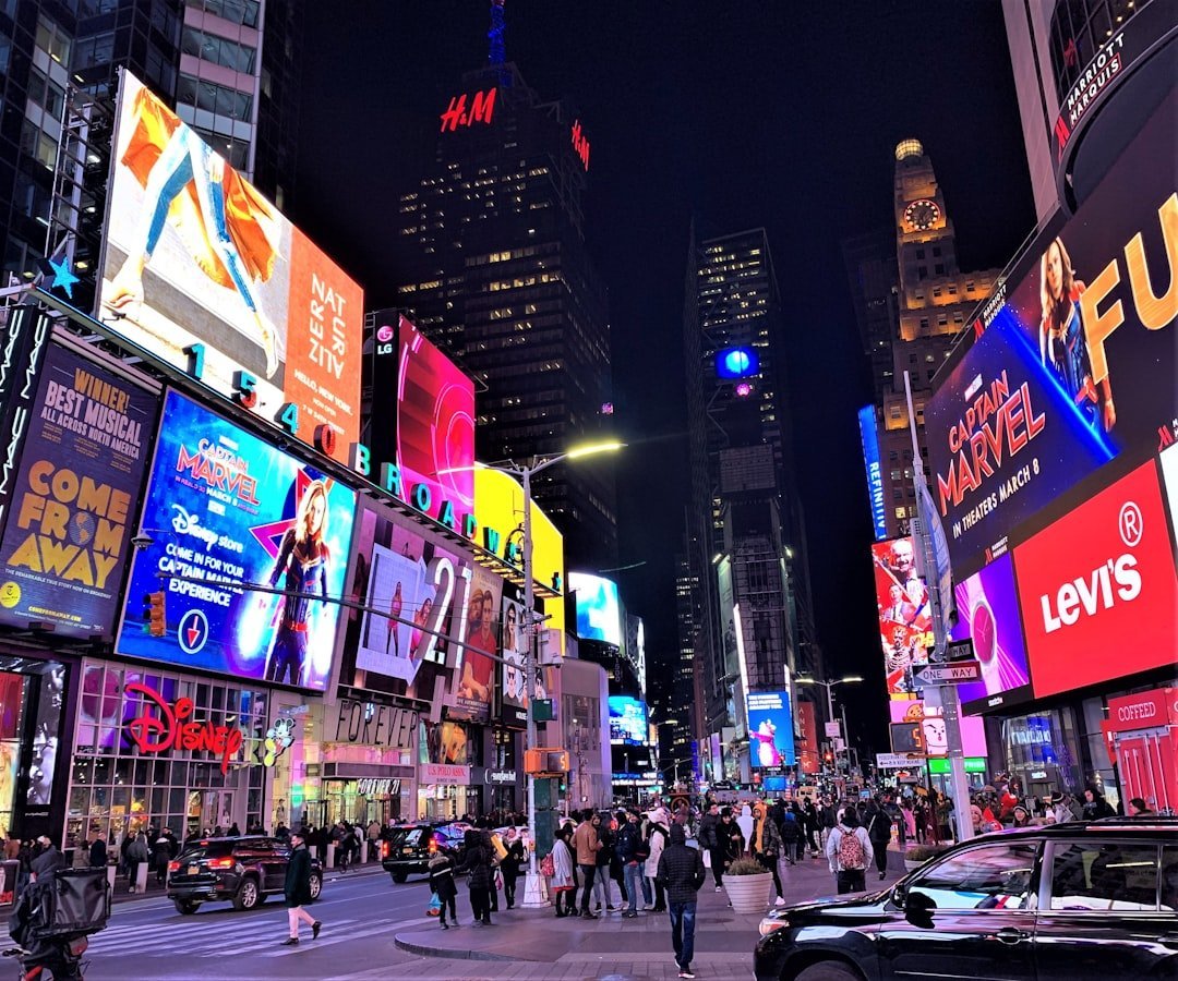 #1 - Times Square, New York City (Image Credits: Unsplash)
